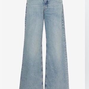 Good American Wide Leg Pull On Jeans NWT size 3XL